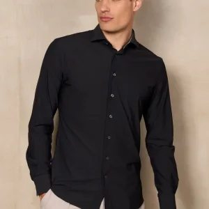 Indicode Heren INKamby Shirt | Effen hemd van 97% katoen