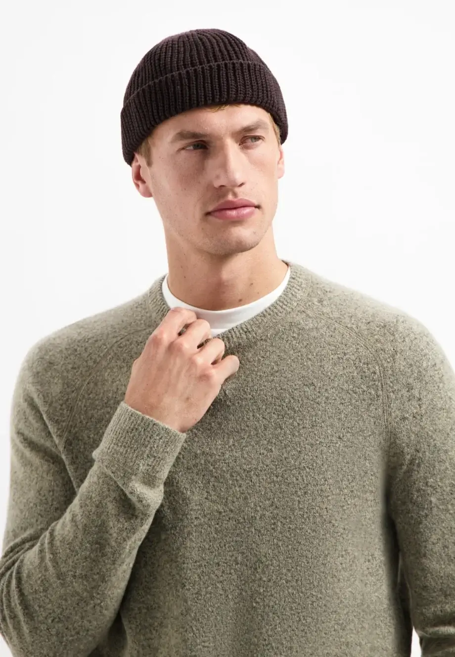 Ronde hals Trui No Excess moss
