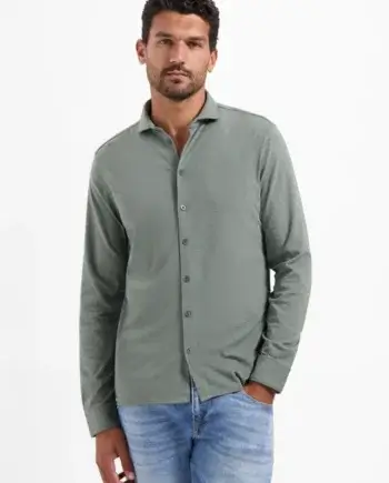 jersey overhemd No Excess dark steel