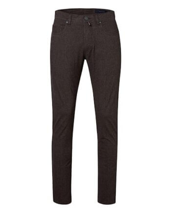 Chino Pierre Cardin wool look brown
