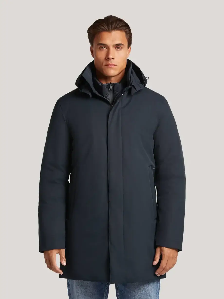 Parka car coat navy Reset
