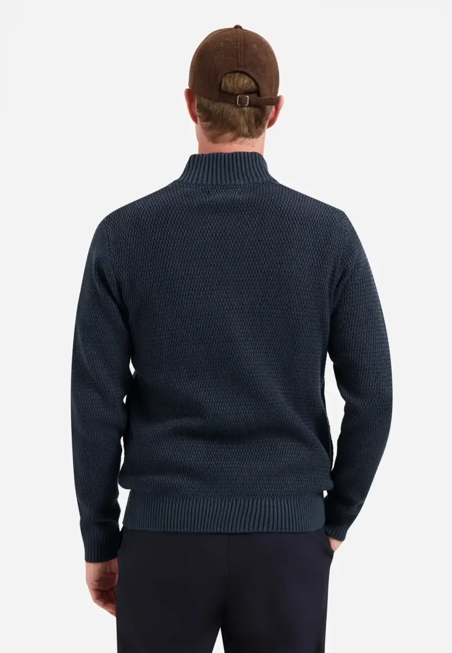 Grofgebreid vest  No Excess melange night