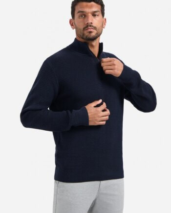 Trui Half zip grof night