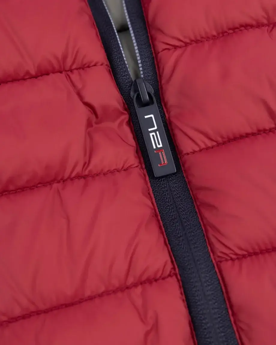 Bodywarmer N.Z,A. wijnrood