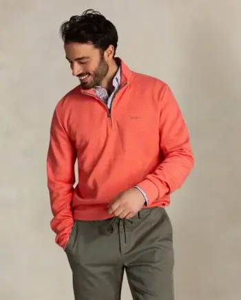 Sweatshirt zipper red tide N.Z.A.