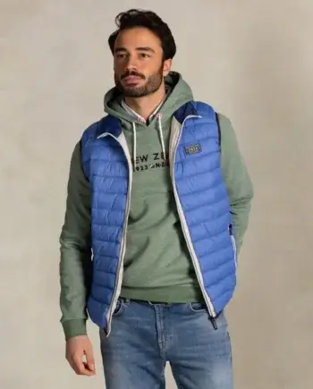 Bodywarmer light Blue N.Z.A.