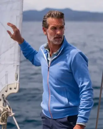 Sweatvest blue N.Z.A.