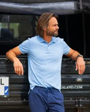 Poloshirt licht blauw N.Z.A.