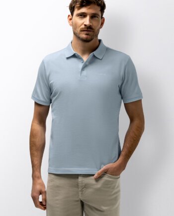 Poloshirt ice blue State of Art