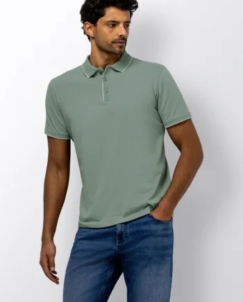 Poloshirt uni green State of Art