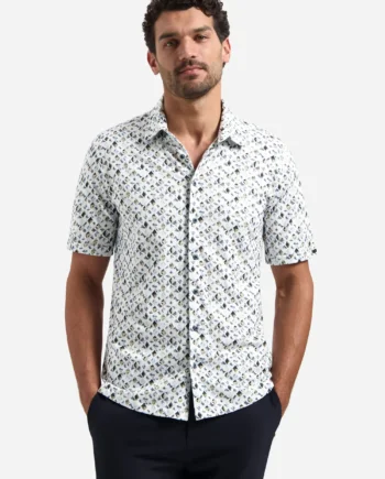 Shirt korte mouw print