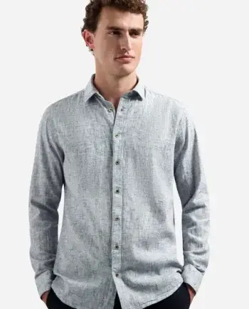 Overhemd linnen blend No Excess