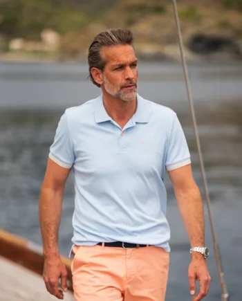 poloshirt light blue N.Z.A.