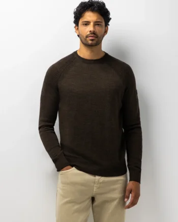 Trui wolmix brown State of art
