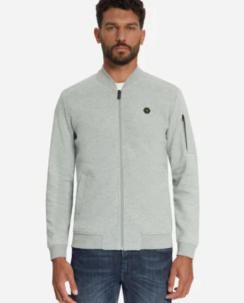 Bomber vest light grey no Excess