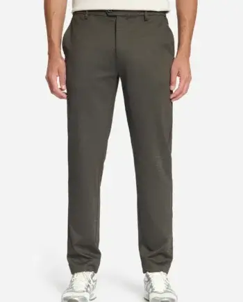 Jersey melange chino brown