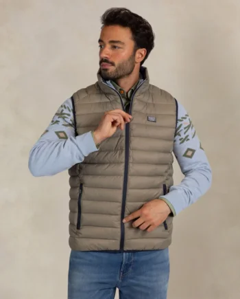 Bodywarmer Taupe N.Z.A.